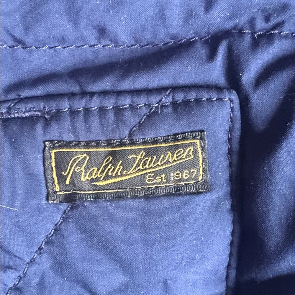 Ralph Lauren Kids Puffer Jacket in Navy and Green